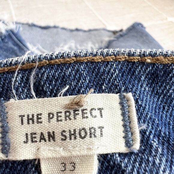 Madewell The Perfect Jean Short Denim Cutoffs Women’s 33 - Picture 5 of 10